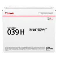 Canon Laser Canon 039H High Yield Toner Cartridge, 25,000 Sheets ISO/IEC, Compatibility I-SE, image 3