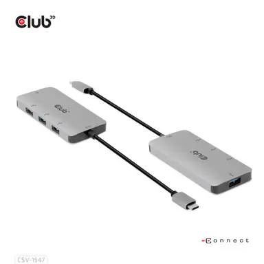 Club 3D B.V USB GEN2 Type-C to 4X USB Type-A Ports Hub Which Adds Four USB Type-A Ports to, image 7