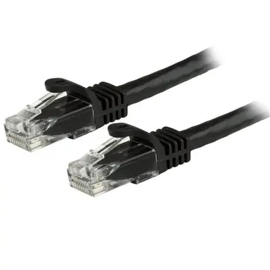 StarTech.com 1 ft Black Cat6 Ethernet Cable Delivers Multi Gigabit 1/2.5/5GBPS & 10GBPS up, image 4