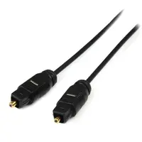 StarTech.com 10 ft Toslink Optical Digital Audio Cable THINTOS10, image 3