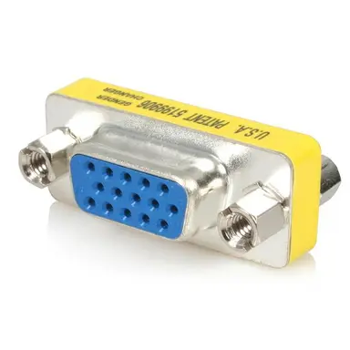 StarTech.com This Slimline Gender Changer (HDDB15F to HDDB15F) Converts a High Density DB15