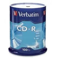 Verbatim Americas Verbatim CD-R 700MB 52X with Branded SURFACE-100PK Spindle, image 3