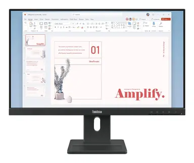 Lenovo E24-40, 24 Inch FHD Monitor with IPS, LTPS Stand, Speakers, and 100HZ Refresh RA, image 4