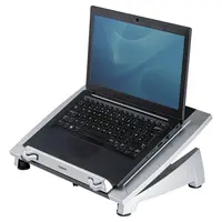 Fellowes Height Adjustment Raises Laptop Screen to Eye-Level. in-Line Document Holder, image 3