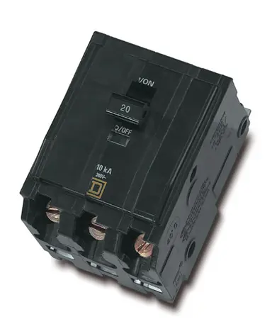 APC BY Schneider Electric APC Pdu 3-POLE 20AMP Bolt ON Square, image 4