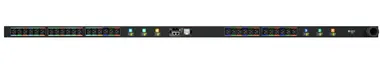 Vertiv Rpdu, Monitored Unit Level EC, 60A, 208V Delta, 17.2KW, Vertical, (30) Combinati