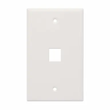 Intellinet 1-Outlet Keystone Wall Plate, image 7