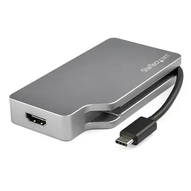 StarTech.com 4-in-1 USB Type C Multiport Video Adapter to One 4K HDMI (30HZ)/MINI DisplayPort