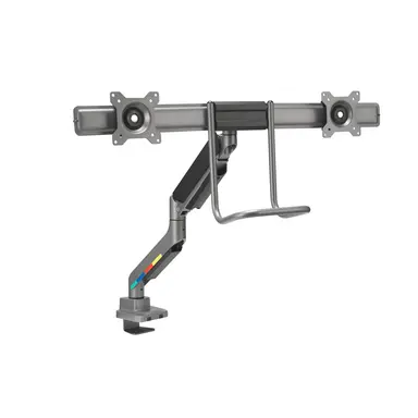 Kensington Computer Smartfit Dual Monitor Arm with Crossbar and Handle