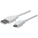 Manhattan - Strategic 3.3 FT USB 2.0 CBL Am-Micro BM WHT, image 5
