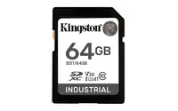 Kingston 64GB Sdxc Industrial -40C to 85C C10 Uhs-I U3 V30 A1 Pslc, image 3