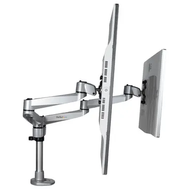StarTech.com VESA 75X75/100X100MM Heavy Duty Dual Monitor Mount for Two Displays up to 30 in, image 6