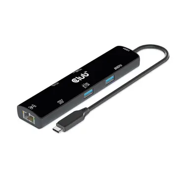 Club 3D B.V CLUB3D IS A USB4 GEN3X2 Type-C 6-IN-1 Hub - HDMI 8K60HZ/4K120HZ 2XUSB, image 6