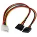 StarTech.com Power Two SATA Drives from a Single LP4 Power Supply Connector. - SATA Power SPL, image 5