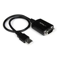StarTech.com 1 FT USB to RS232 Serial DB9 Adapter Cable with Com Retention - TAA - Add an RS, image 3