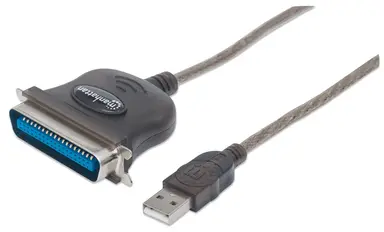 Manhattan - Strategic USB to Parallel Printer Converter USB a to CEN36 Male, 1.8 M (6 FT.)