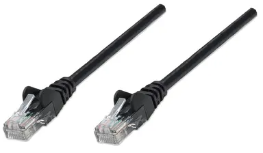 Intellinet 50 FT Black Cat6 Snagless Patch Cable