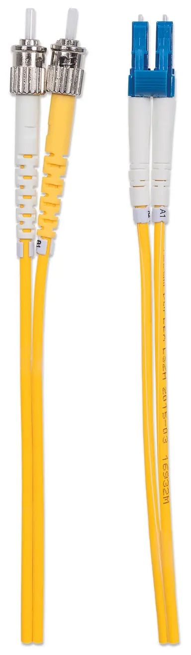 Intellinet 2M 7 ft LC/ST Single Mode Fiber Cable, image 8