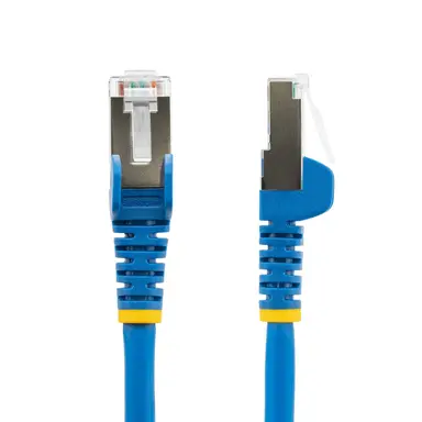 StarTech.com 10 ft Cat6a Ethernet Cable - Blue - Low Smoke Zero Halogen (LSZH) - 10GBE 500MHz, image 6