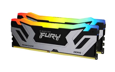 Kingston 48GB 8400MT/S DDR5 CL40 Cudimm (Kit of 2) Fury Renegade RGB Silver XMP