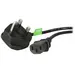 StarTech.com 6FT/1.8M 18AWG (0.75MM2) UK Computer/Monitor Power Cable AC Power Cord W/ BS 136, image 5
