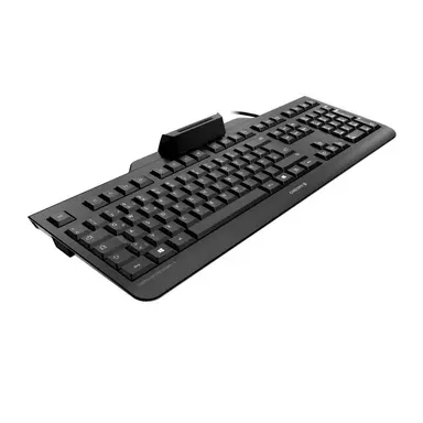 Cherry Americas Black USB Keyboard with Smart Card READER. US INTL. 104+4 Key Position LAYOUT. T, image 6