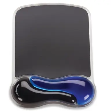 Kensington Computer Duo Gel Wave Mouse Pad Wrist Rest Blue, image 8