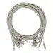 Intellinet CAT8.1 U/FTP Slim Network Patch Cable, 0.5 FT., Gray, 10-Pack, image 5