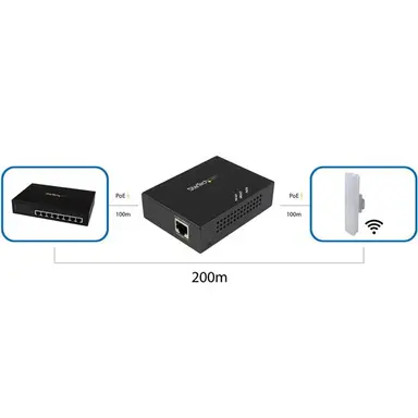 StarTech.com 1-Port Gigabit PoE+ Extender 802.3AT/AF, image 8