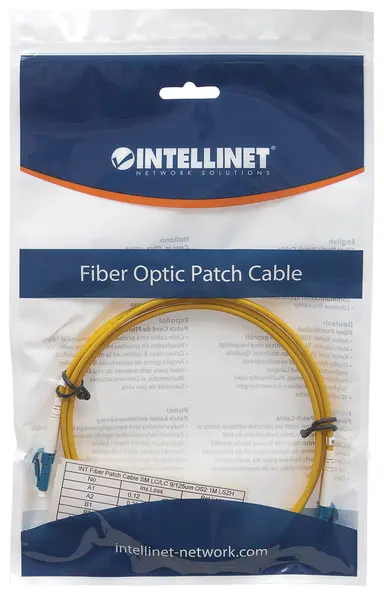 Intellinet 20M 66 ft LC/LC Single Mode Fiber Cable, image 8