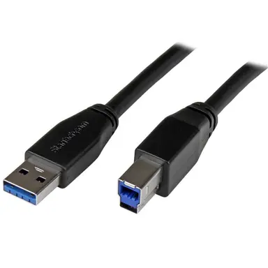 StarTech.com Connect USB 3.0 Devices up to 5M Away, with No Signal Loss - USB 3.0 a to B