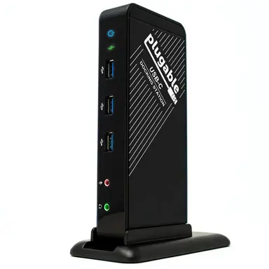 Plugable Technologies Plugable USB-C Dock 4K HDMI, 60W Charging, Ethernet, USB 3.0/2.0 Ports USB-C D, image 4