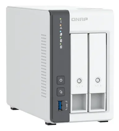 QNAP Tower NAS 2 Bay NAS Arm CORTEX-A55 4C, MALI-G52 GPU, 2 X SATA 6GB/S 3.5IN/2, image 8