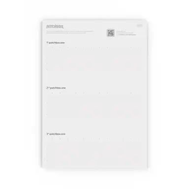 Synergy Micro Solution Patchbox IS A Paper Label Set Designed AS AN Accessory for Patch Pan, image 4