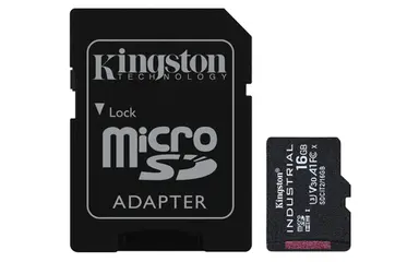 Kingston 16GB Microsdhc Industrial C10 A1 Pslc Card + SD Adapter, image 4