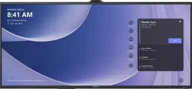 Maxhub Xboard V7 Series 92IN for Microsoft Teams Rooms 5K Touch Display Triple