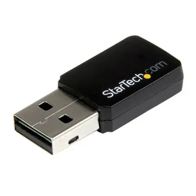 StarTech.com Add Dual-Band Wireless-AC Connectivity to a Desktop or Laptop Computer Through U