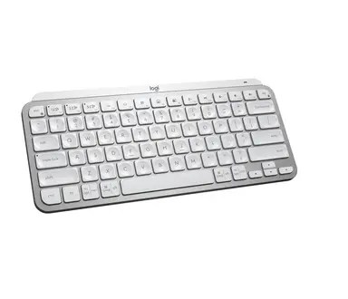 Logitech MX Keys Mini Minimalist Wireless Illuminated Keyboard - Pale Gray - US, image 8