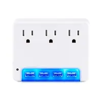 Cyberpower Systems (USA) 4 USB 3.4A Ports Night Light 1-YEAR Warranty, image 3