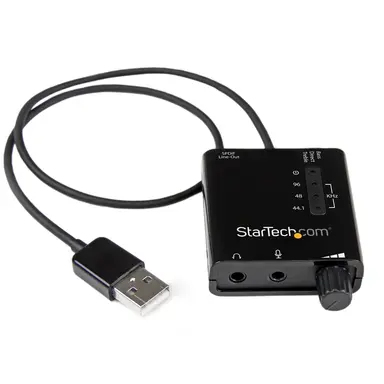 StarTech.com Add an Spdif Digital Audio Output and Standard 3.5MM Audio/Microphone Connection