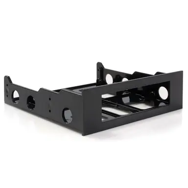 StarTech.com This 3.5 in to 5.25 in Front Bay Mounting Bracket Lets You Install 3.5 in Periphera