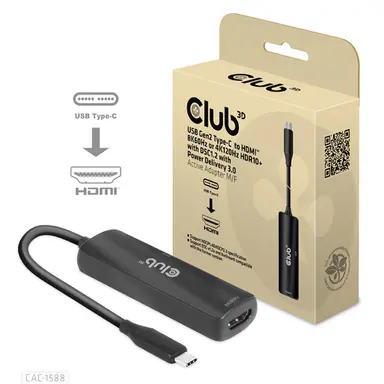 Club 3D B.V Usbc to HDMI Adapter with PD3.0, image 4