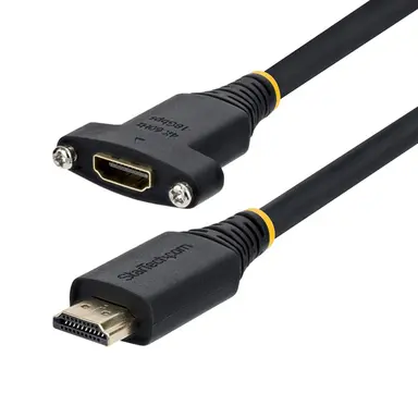 StarTech.com Extend an HDMI Connection Using This Panel Mount HDMI Cable with Side Mounting, image 3
