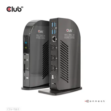 Club 3D B.V USB2 (10G) Typec 3X 4K60HZ Dock