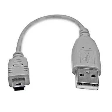 StarTech.com 6 in Mini USB 2.0 Cable - a to Mini B - the USB to Mini USB Cable Off