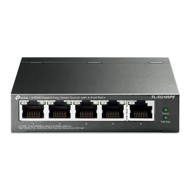 Omada Networks by TP Link 5-Port Gigabit Easy Smart Switch with 4, image 4