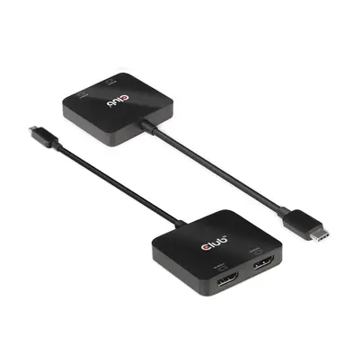 Club 3D B.V USB Type C Mst Hub to Dual HDMI 4K60HZ M/F, image 6