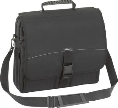 Targus 15.6 in Messenger - Notebook Carrying Case - Polyester - Black - 16 in