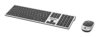 Manhattan - Strategic MWK7400 Wireless USB Keyboard and Mouse Combo Set