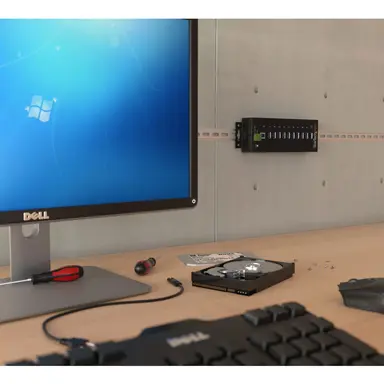 StarTech.com Add Ten USB 3.0 (5GBPS) Ports with This Din Rail or Surface-Mountable Metal Hub, image 7